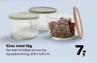 Kvickly Glas med låg tilbud