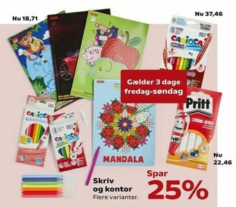 Kvickly Skriv og kontor tilbud