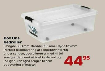 Kvickly Box One bedroller tilbud