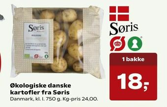 Kvickly Økologiske danske kartofler fra Søris tilbud