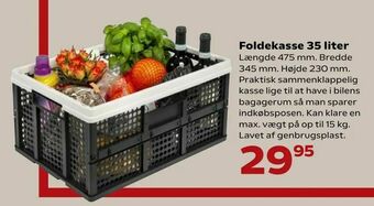 Foldekasse 35 liter