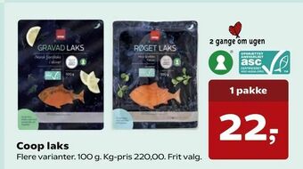 SuperBrugsen Coop laks tilbud