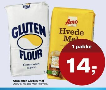 SuperBrugsen Amo eller Gluten mel tilbud