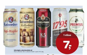 SuperBrugsen Udvalgte udenlandske øl tilbud