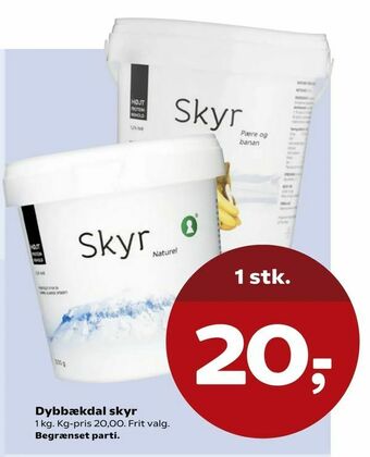 SuperBrugsen Dybbækdal skyr tilbud