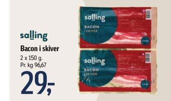 Føtex Bacon i skiver tilbud