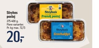 Føtex Stryhns postej tilbud
