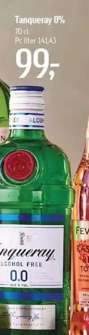 Føtex Tanqueray 0% tilbud