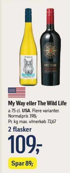 Føtex My Way eller The Wild Life tilbud