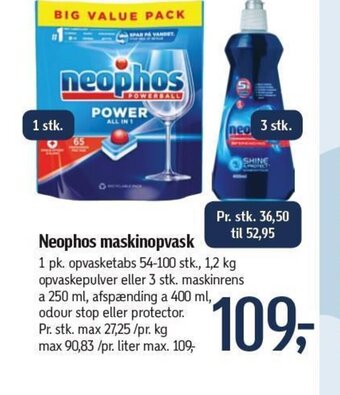 Neophos maskinopvask