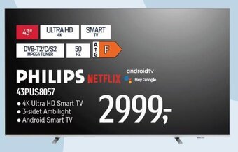 Føtex PHILIPS 43PUS8057 tilbud