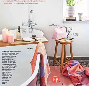 Imerco Sæbe, check, toilettaske, little book el. duftpinde tilbud