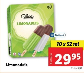 Lidl Limonadeis tilbud