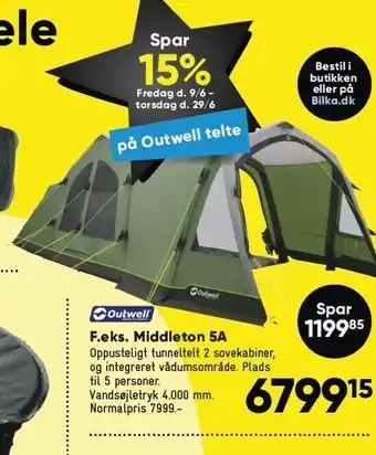 Bilka F.eks. middleton 5a tilbud