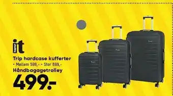 Bilka Trip hardcase kufferter tilbud
