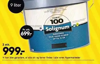 Bilka Solignum dækkende tilbud