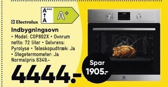 Bilka Electrolux indbygningsovn tilbud