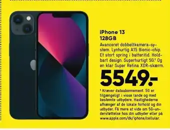 Bilka Iphone 13 128 gb tilbud