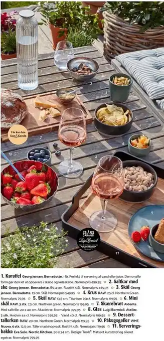 Service og bestik