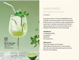 Luigi bormioli gin & tonic glas