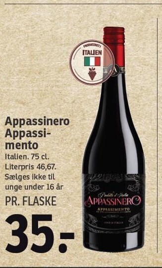 Appassinero appassimento