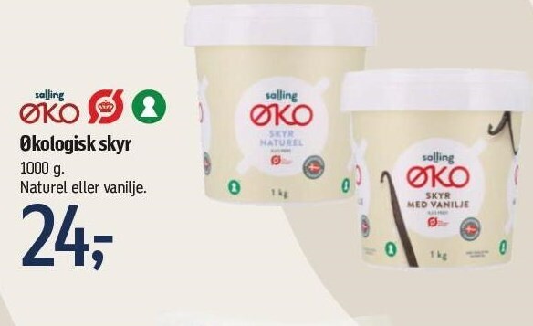 Føtex Salling øko økologisk skyr tilbud