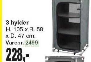 Harald Nyborg 3 hylder tilbud