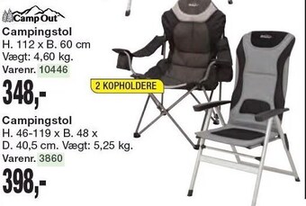 Harald Nyborg Camp out campingstol tilbud