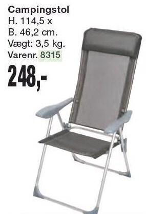 Harald Nyborg Campingstol tilbud