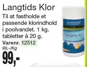 Harald Nyborg Langtids klor tilbud