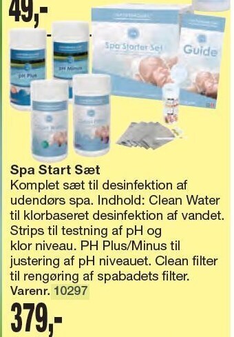 Harald Nyborg Spa start sæt tilbud