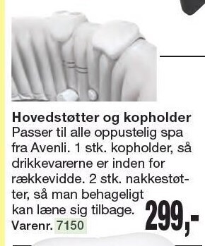 Harald Nyborg Hovedstøtter og kopholder tilbud