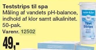 Harald Nyborg Teststrips til spa tilbud