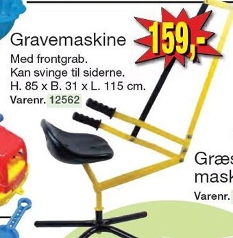 Harald Nyborg Gravemaskine tilbud