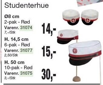 Harald Nyborg Studenterhue tilbud