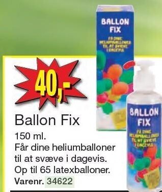 Harald Nyborg Ballon fix tilbud