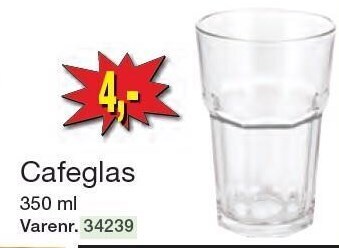 Harald Nyborg Cafeglas tilbud