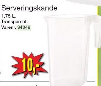 Serveringskande