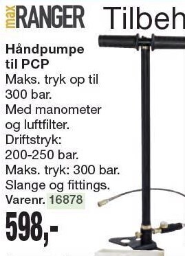 Harald Nyborg Håndpumpe til pcp tilbud
