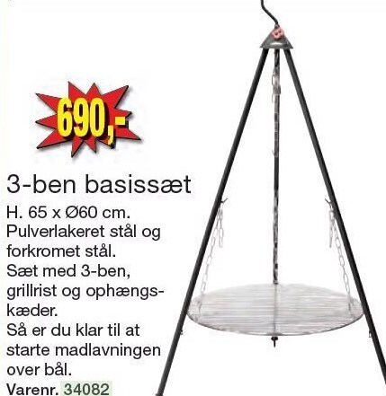 Harald Nyborg 3-ben basissæt tilbud