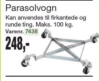 Harald Nyborg Parasolvogn tilbud