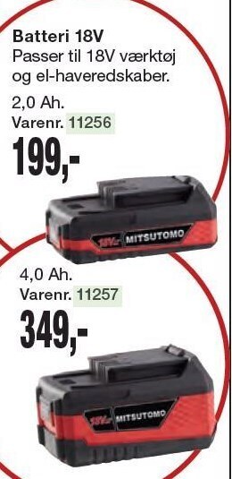 Batteri 18v