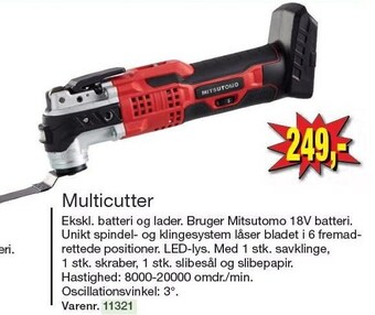 Harald Nyborg Multicutter tilbud