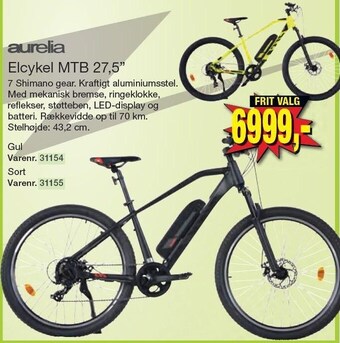 Harald Nyborg Elcykel mtb 27,5 tilbud
