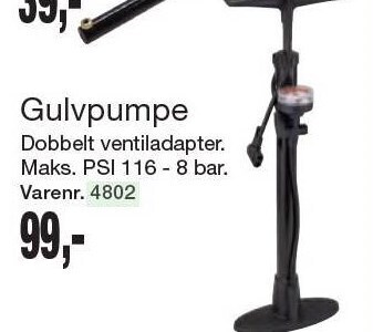 Harald Nyborg Gulvpumpe tilbud