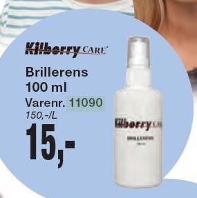 Harald Nyborg Kilberry care brillerens 100 ml tilbud