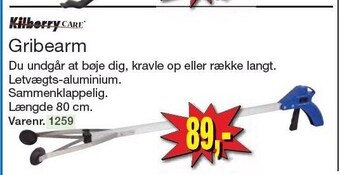 Harald Nyborg Kilberry care gribearm tilbud