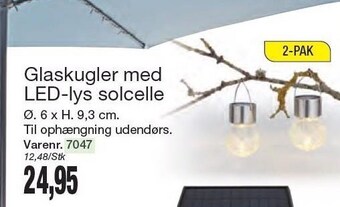Harald Nyborg Glaskugler med led-lys solcelle tilbud
