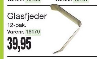 Harald Nyborg Glasfjeder tilbud