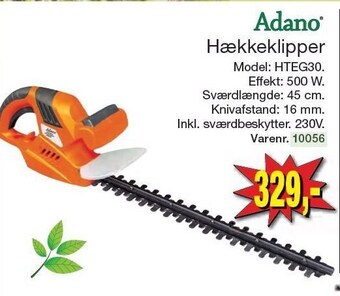 Harald Nyborg Adano hækkeklipper tilbud
